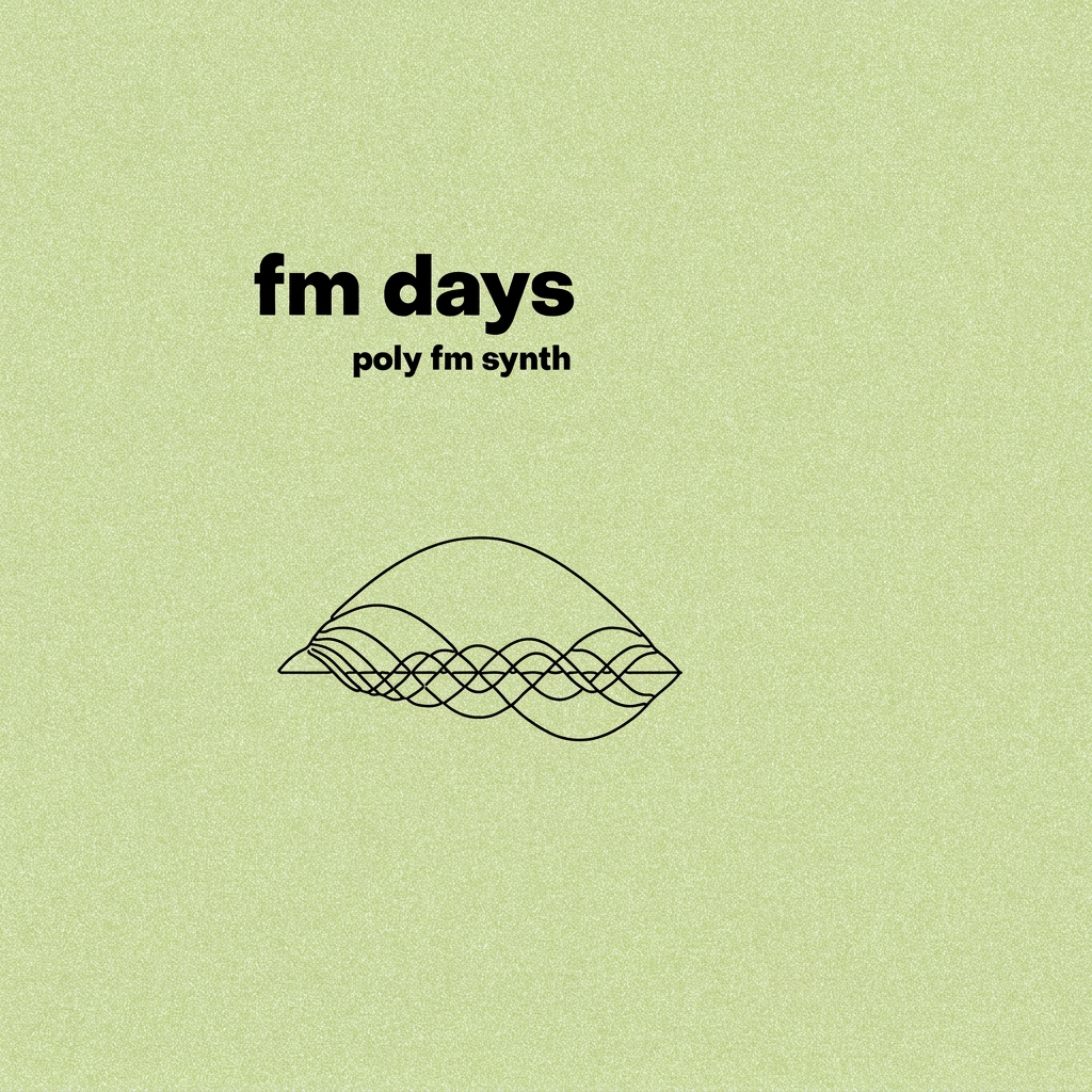 fm days - Dubby synth algorithm for audio processing